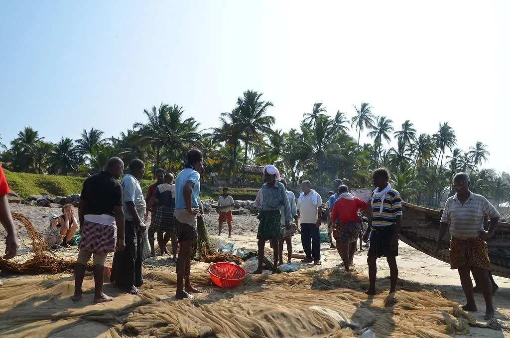 M R Beach & Cottages Varkala Privat bolig